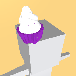 Purple cupcake