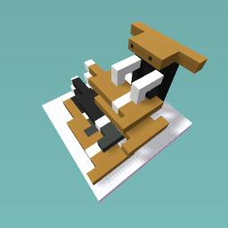 Puppy pile with beagle mum