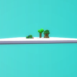 The three foreign trees