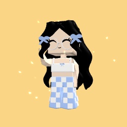 Baby blue yoga girl