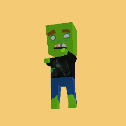 Zombie from the maze mania
