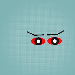 Angry eyes