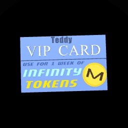 Teddy VIP card