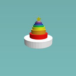 Rainbow BIRTHDAY CAKE