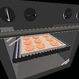 Baking le cookies