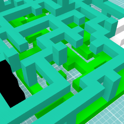 Maze it in 2 levels