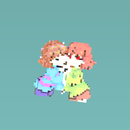 Frisk and chara