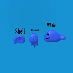 Our blue ocean animals