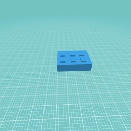 lego brick [ blue ]