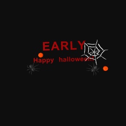 Early happy halloween!