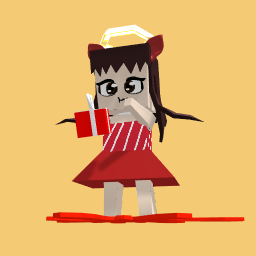 Moving hair (Cute Girl)