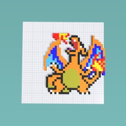 Pixel Art Charmander