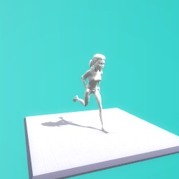 Running girl