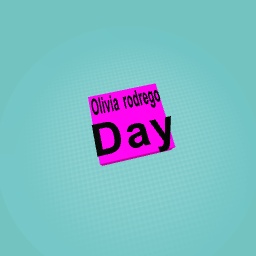 Hey my fav singer day