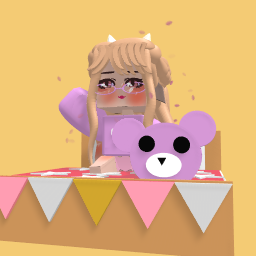 ALL pink girl (even her skin) UTLRA ITEM 500 likes free?