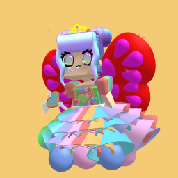 Rainbow butturfly fairy