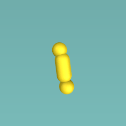A yellow peanut