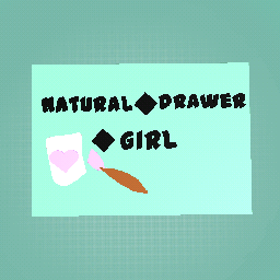 logo for natural◇drawer◇girl