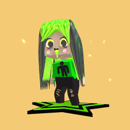 Neon Billie eilish 