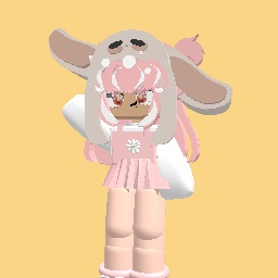 Cute bunny girl