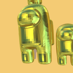 Three gold among us’s, please like free at 50 likes