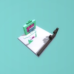 water fall floating everything!!!?