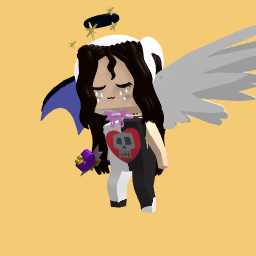 A Fallen Angel Girl