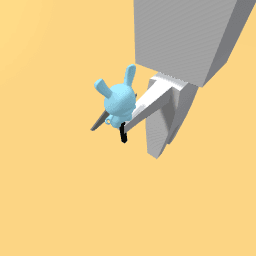 cute robot bunny handheld