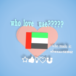 who love uae ?