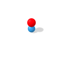 Red and blue ball