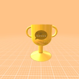 Trophy for M. a. n. g. O.