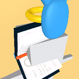 blue Queen's halo : made by ashley