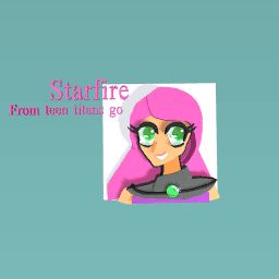 Starfire from teen titans go