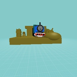 Thomas vesits the old railway