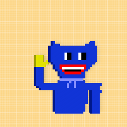 8 bit huggy wuggy