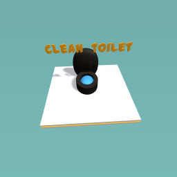 black toilet