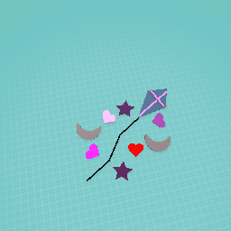 Kite in the air