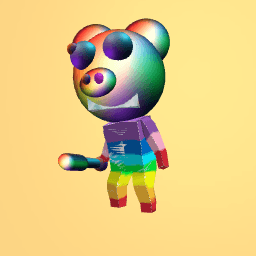 Rainbow piggy