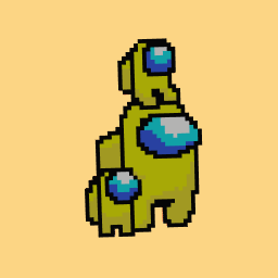 Among Us pixel art