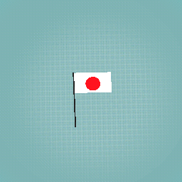 The flag of japan.