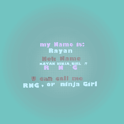 My name's