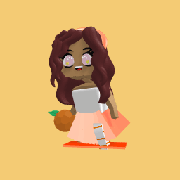 Orange from strawberry shortcake 