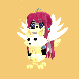 Cherry blossom princess with r kitsune