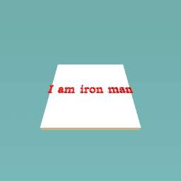 Iron man quote