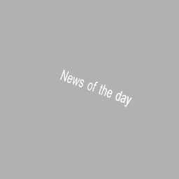 News of the day (THEME: Weather)