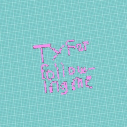 Omg ty for following me