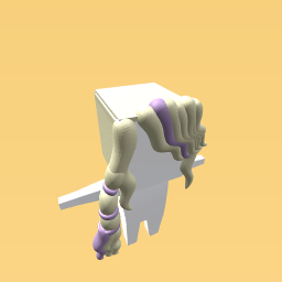 Beautifuls gift of a bright light hair