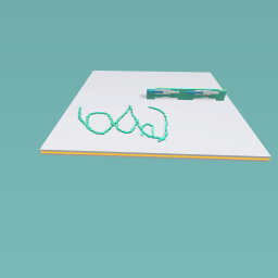 Muscle man with ghost