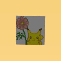 pokemon gives you a flower :)