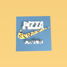 The Pizza Nike Sign